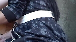 While My Girlfriend Was Preparing Breakfast, I Was Riskily Having Sex with My Neighbor Behind Her Back