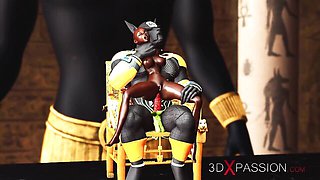 Comely Anubis at anal trailer