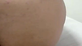The Cuckold Can Never Resist Seeing Me Showing My Hole and Cums Massively