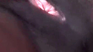 Nite Time Solo Masturbation Cumming Hard Fingering My Black Pussy