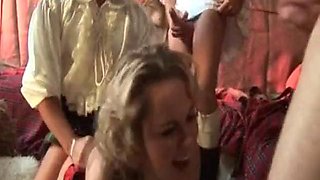 Gangbang Archive Dressed to fuck MILF orgy