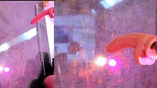 Amateur Brunette Slave Toyed