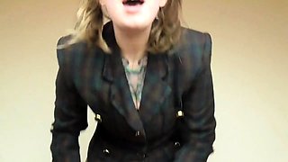 Big-Ass Student's Dominating POV Solo Show