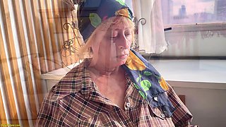 First Anal With A Ugly Grandma