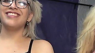 MILF Nina Ride and Rebell Hot Cum Swap Creampie Gangbang