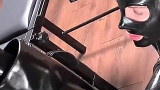 Working Her Rubber Dolly Part 1 : Tongue on Boots and Latex