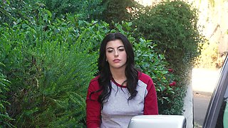 Lesbian beauties aubree and kelsey share passionate strapon fun