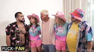 Sublime Tad Pole and Rebel Rhyder at facial movie