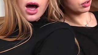 Two Hot Blondes Having the Best Foursome!
