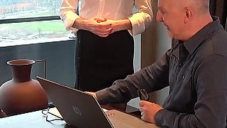 Miss Müller! Please Fuck! - the Office Slut!