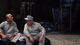 Japanese Housewife Gangbanged By Older Men