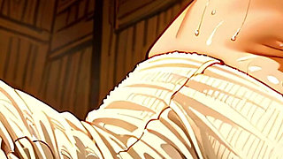 Sexy Sauna MILF and GILF Cartoon Porn