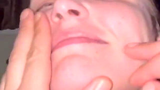 Face Slapping POV, Blowjob, Cum on Hair, Squirting