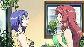A Vivid Tale of Two Horny Young Women Experiencing Their First Threesome with Relentless Energy