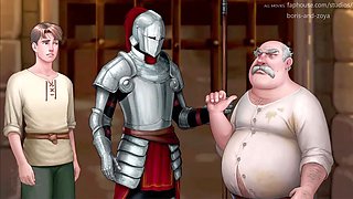 Epic cartoon adventure featuring Boris and Zoya in wild hentai escapades