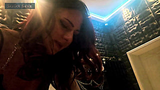 Lady Zara CBT with Metal Spikes Cock Teasing Assworship