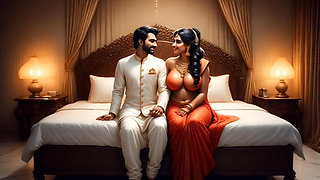 Hot Indian teacher teaches Kama Sutra to student