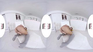 Virtual Reality And Jeanine Hot In Petite Jenny With Young Hot Body