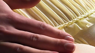 Camel Toe Pussy Tease In Vintage Panties