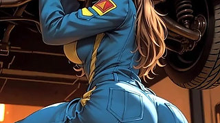 Anime Babes Revving Engines: Sexy Rides Compilation