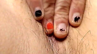 Giant Pussy Lips Play and Spread Stretch