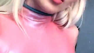 blonde teen pregnant girl has her pussy masturbated