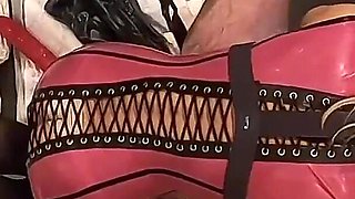 Extreme Toying Pegging and Fisting in the Sling