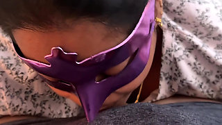 Indian hot teacher sucking her student