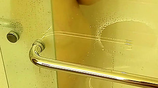 Hotwife Taking Hotel Shower