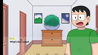 Nobita play with every one