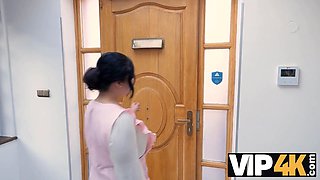 Christina Santes & Nicole Sweet get shaved and fucked hard in the bathroom