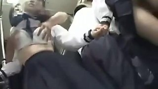 Asian Girls on a Bus
