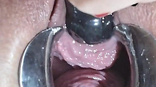 Sklavins Stretches Her Pisshole Further and Further for Her Master! Part 3