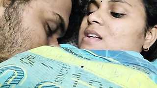 Mallu couple hot romance with hand job, Vaishnavy doing hand job with Sharun Raj cock, Mallu girl loves to do hand job