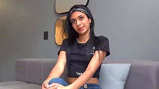 Cute Tiny Latina Teen With Super Tight Pussy Nailed on Casting Couch