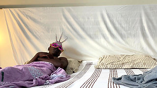 Wife Tried to Stay Faithful, but Couldn't Oppose Husband Best Friend Big Black Cock Part 1