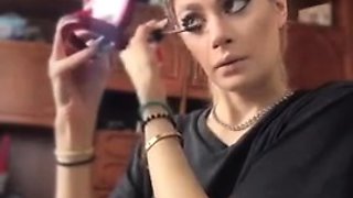 Blonde emo amateur solo masturbation