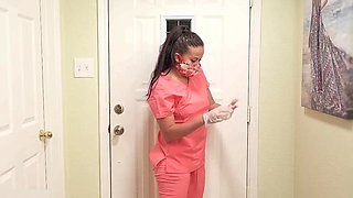 Latina Nurse Gets Home To Excellent Hump After A Long Shift