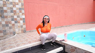 Fake Coach Takes Advantage of Me to Fuck My Huge Ass -jenifer Play