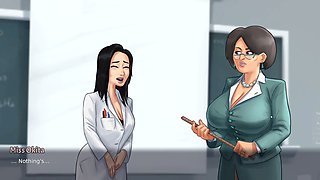 Porn game gameplay, summertime saga, summertime