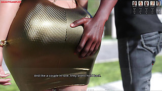 Blacked House 06 - Caught MILF Fucking a Huge BBC Cock, Hot BBW Blonde - 3D BBC Porn Game
