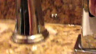 Public Cheating Wife Gets Naughty Blowjob in Hotel - Amateur Couple Fucking
