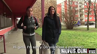 Public Pick Ups - Euro Chick Flashes Ass for Cash starring