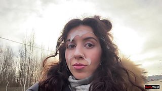 Katty West Wants To Fuck Her Boyfriend In A Car In Public One Last Time Before They Break Up