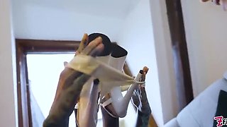 Lesbian Strapon Anal Sex with Tattooed Burlesque Girls Anuskatzz and Lily Lu