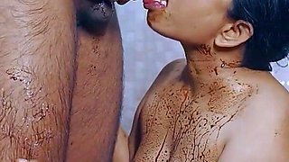 Desi Maid Fucked Hard by Her Owner in the Bathroom for Whole Night