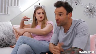 Alex Legend's Wild Indoor Passion with Asian Blonde Fire