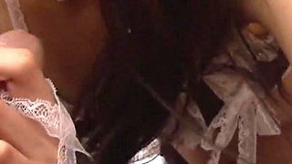 This Lovely Maid in High Heels Loved to Be and Creampied After a Day's Work
