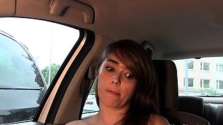Glory hole blowjob busty amateur blonde fucking