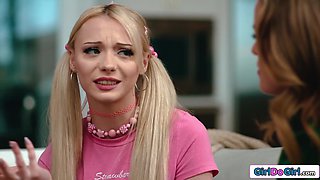 Stepmoms spank n fist young stepdaughter